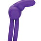 Silicone Rechargeable Rockin' Rabbit Enhancer - Purple