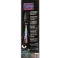 Southern Lights Rechargeable Vibrating Light Up Anal Probe - Black