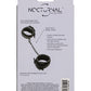 Nocturnal Collection Detachable Adjustable Wrist Cuffs - Black