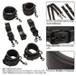 Nocturnal Collection Adjustable Bed Restraints - Black