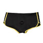 Boundless Boxer Brief - Black/Yellow S/M