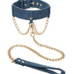 Ride 'Em Premium Denim Collection Collar w/Leash