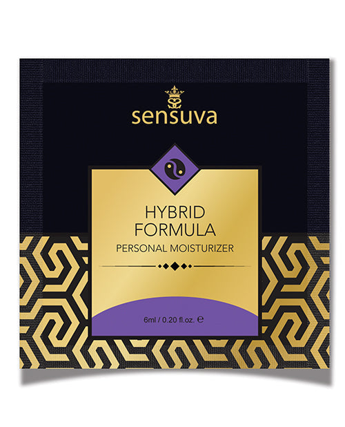 Sensuva Hybrid Personal Moisturizer Single Use Packet - 6 ml Unscented