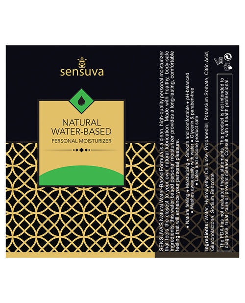 Sensuva Natural Water Based Personal Moisturizer - 4.23 oz Apple Candy