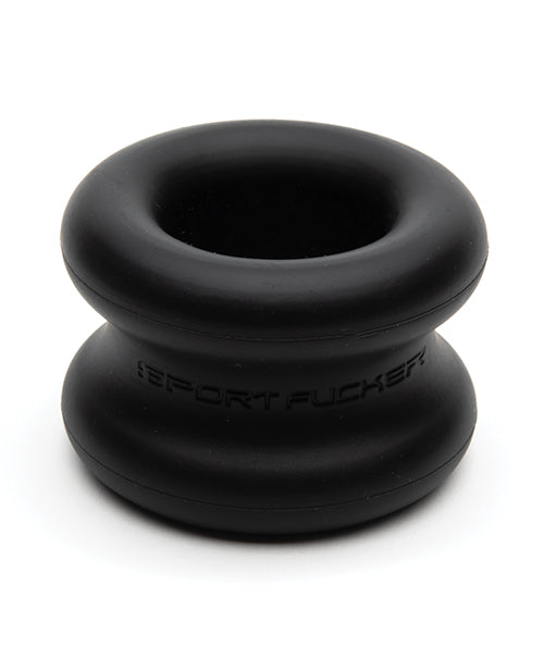 Sport Fucker Silicone Muscle Ball Stretcher - Black