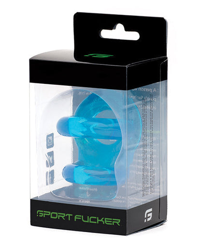 Sport Fucker TPE Fucker Ring - Ice Blue