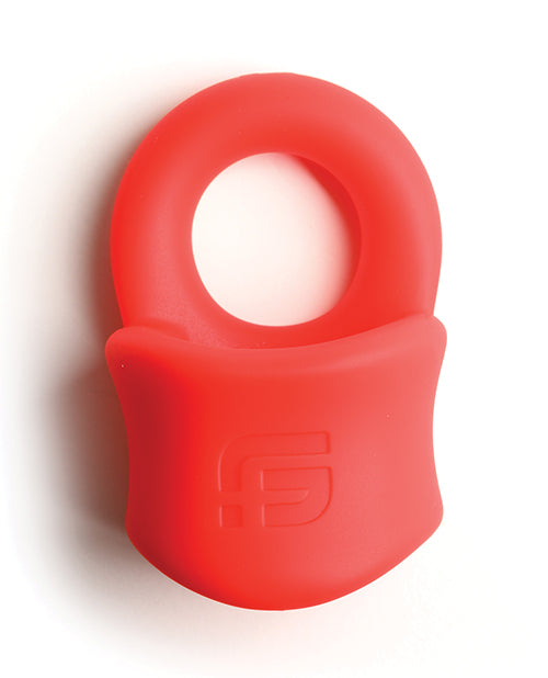 Sport Fucker Silicone Baller Ring - Red