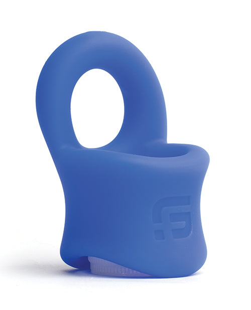 Sport Fucker Silicone Baller Ring - Blue