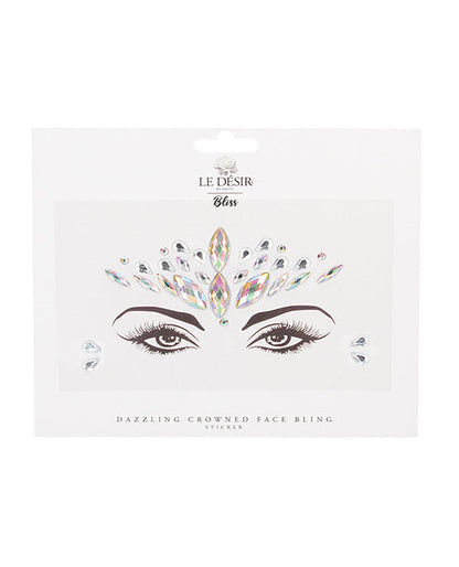 Shots Bliss Dazzling Crowned Face Bling Sticker O/S