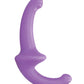 Shots Ouch Silicone Strapless Strap On - Purple