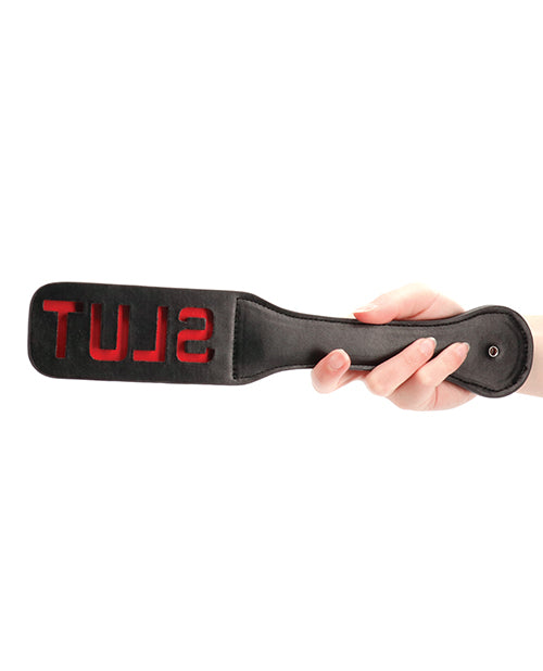 Shots Ouch Slut Paddle - Black