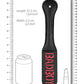 Shots Ouch Bad Boy Paddle - Black