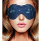 Shots Denim Eye Mask - Blue