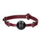 Shots Ouch Halo Breathable Ball Gag - Burgundy