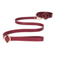 Shots Ouch Halo Collar w/Leash - Burgundy