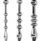 Shots Ouch Urethral Sounding Metal Plug Set - 58mm