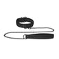 Shots Ouch Puppy Play Puppy Collar w/Leash - Black