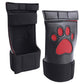 Shots Ouch Puppy Play Paw Cut-Out Gloves - Red