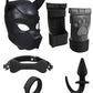 Shots Ouch Puppy Play Complete Kit - LXL Black