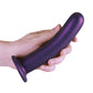 Shots Ouch 7" Big Dildo | Smooth G-Spot Realistic Dildo | Metallic Purple Suction Cup Dildo