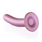 Shots Ouch 7" Big Dildo | Smooth G-Spot Realistic Dildo | Rose Gold Suction Cup Dildo