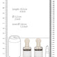 Shots Pumped Nipple Suctions Set - Large Clear