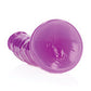 Shots RealRock 7" Big Dildo | Slim Purple Large Dildo | Glow in the Dark Suction Cup Dildo