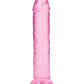 Shots RealRock Realistic Dildo | Clear 9" Big Dildo | Straight Pink Dildo | Suction Cup Dildo