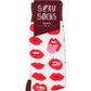 Shots Sexy Socks Lip Love - Female