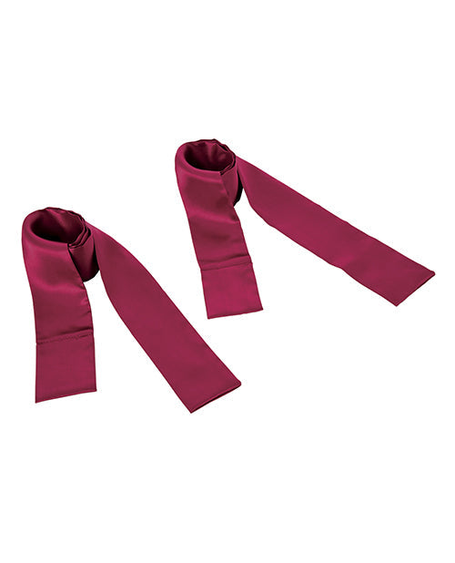 Sex & Mischief Enchanted Sash Restraints - Burgundy