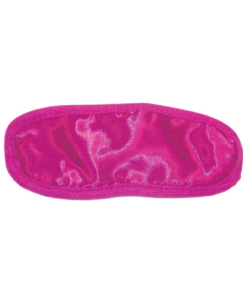 Sex & Mischief Satin Blindfold - Hot Pink