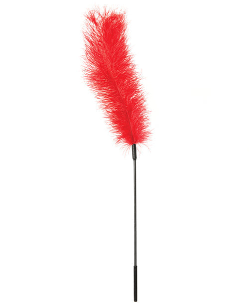 Sportsheets Body Tickler Ostrich Feather - Red