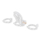 MALESATION Chastity Cage - Clear