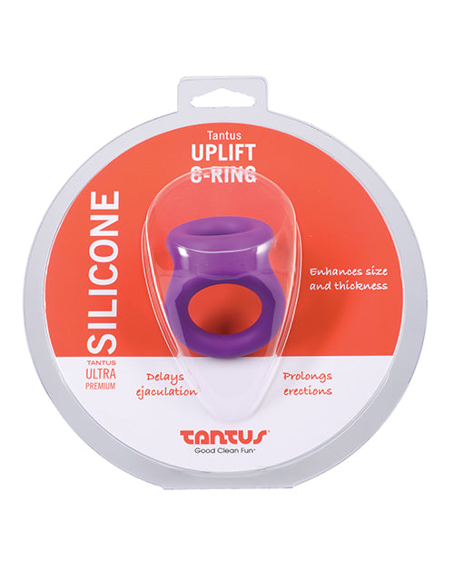 Tantus Uplift Silicone C Ring - Lilac