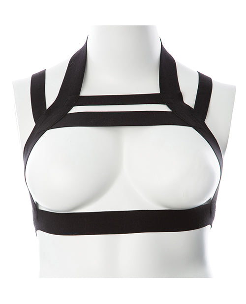 Gender Fluid Majesty Harness - XL-XXXL Black