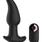 Gender Fluid Twirler Anal Vibe w/Remote - Black