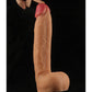 Get Lucky 12" Big Dildo | Realistic Dildo Skin | Mega Man Flesh Suction Cup Dildo