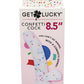 Get Lucky 8.5" Big Dildo | Real Skin Confetti Realistic Dildo | Large Dildo | Suction Cup Dildo