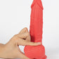 Get Lucky Large Dildo | Mr Ruby 7.5" Big Dildo | Dual Layer Suction Cup Dildo