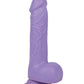 Get Lucky Large Dildo | Mr Lavender 7.5" Big Dildo | Dual Layer Suction Cup Dildo