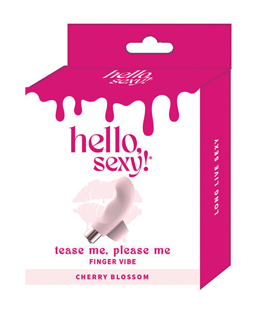 Hello Sexy Finger Vibrator | Tease Please Small Vibrator | Cherry Blossom Best Vibrator for Women