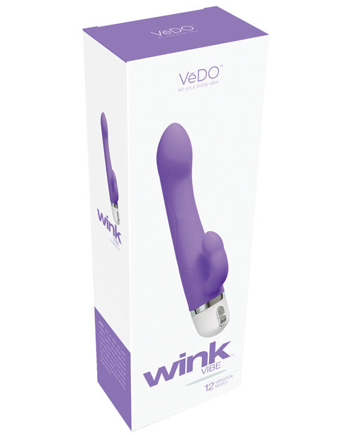 VeDO Wink Rabbit Vibrator | Orgasmic Orchid G Spot Vibrator | 2-Motor Clit Vibrator | Best Vibrator for Women