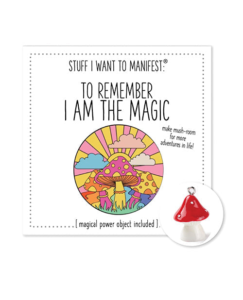 Warm Human I Am The Magic Mini Card & Charm