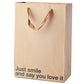 Just Smile and Say You Love It Gift Bag - Pack of 3