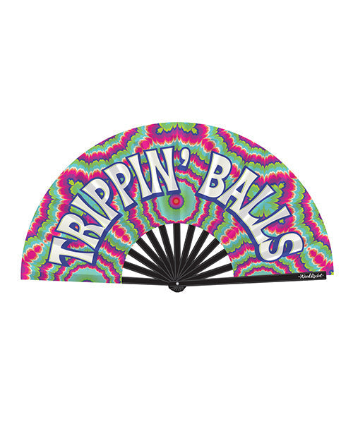 Wood Rocket Trippin' Balls Fan - Multi-Color