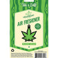 Wood Rocket Green Leaf Air Freshener - Forest