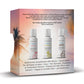 Wicked Sensual Care Tropical Trio Travel Size Flavored Lubes - 1 oz Bottles