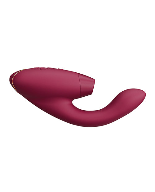 Womanizer Duo 2 Rabbit Vibrator | Bordeaux G Spot Vibrator | Waterproof 10X Clit Vibrator | Best Vibrator for Women