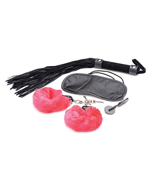 Frisky Passion Fetish Kit w/Heart Gift Box - Red