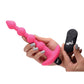 Bang! 28X Vibrating Silicone Anal Beads w/Remote Control - Pink